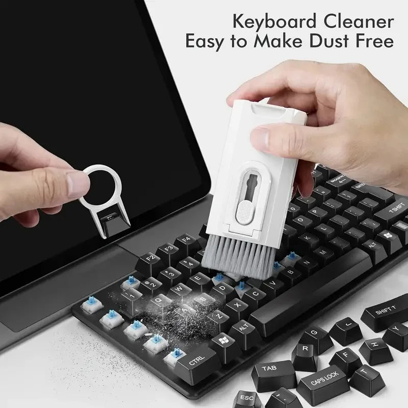 Zestaw 8w1 do czyszczenia, pędzel, pen do laptopów i słuchawek
