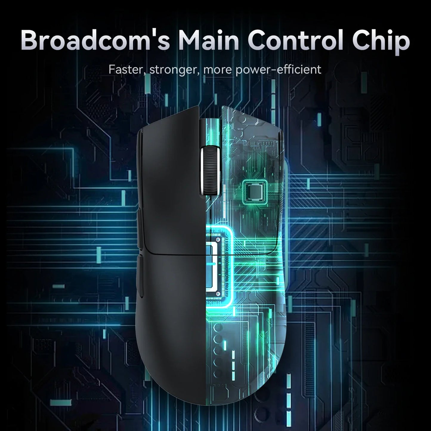 Mysz bezprzewodowa Attack Shark X11, 2.4GHz/Bluetooth, 22000DPI, RGB