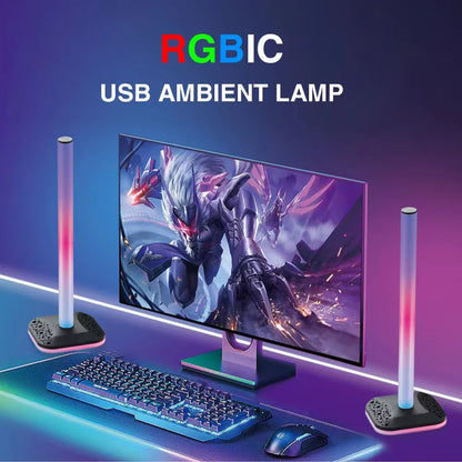 Stojak na słuchawki RGB, na biurko, uchwyt na słuchawki, akcesoria dla graczy