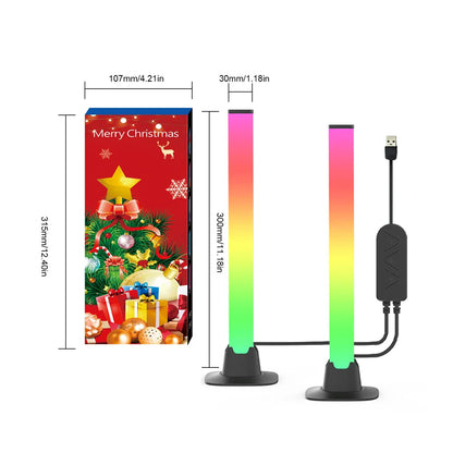 Lampa LED na biurko, barwna, bezstopniowa regulacja, do pracy i gier