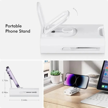 Zestaw 8w1 do czyszczenia, pędzel, pen do laptopów i słuchawek