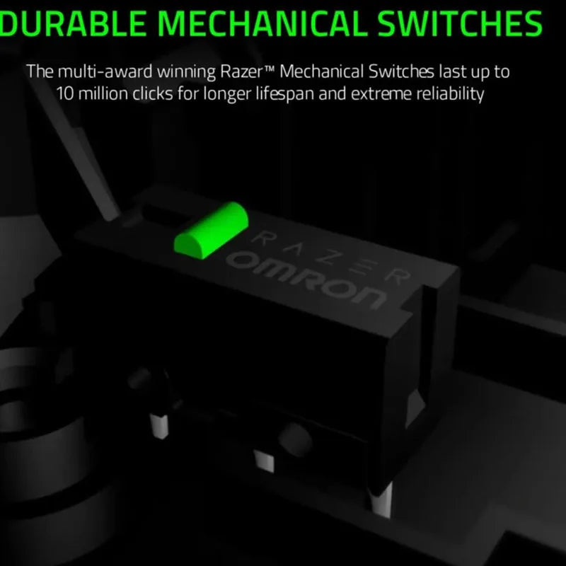 Mysz Razer DeathAdder Essential, przewodowa, 6400DPI, 5 przycisków, do laptopa/PC