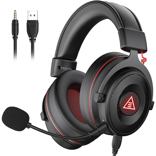 Słuchawki gamingowe EKSA E900Pro, 7.1 dźwięk, USB, z mikrofonem, do PC/PS4/PS5/Xbox