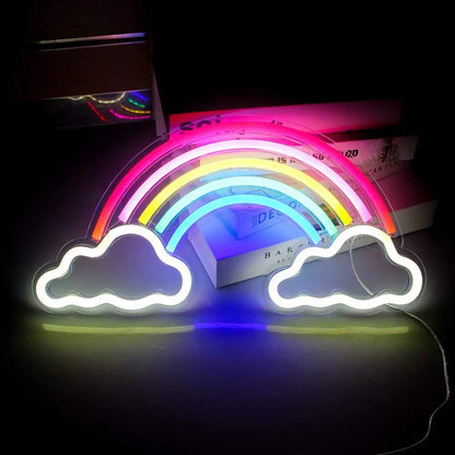 Neonowa tablica "Gamer", w kształcie kontrolera, do pokoju nastolatka, dekoracja LED